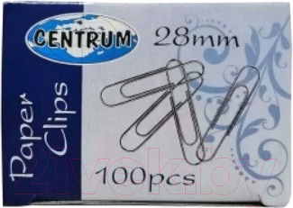 Изображение товара Скрепки Centrum 80765 (100шт)