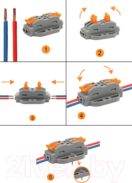 Изображение товара Клемма Rexant 07-6262-5 (5шт)