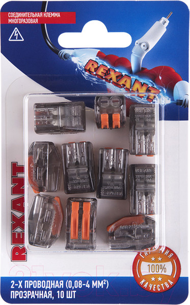 Изображение товара Клемма Rexant СМК 222-412 / 06-0203-B10