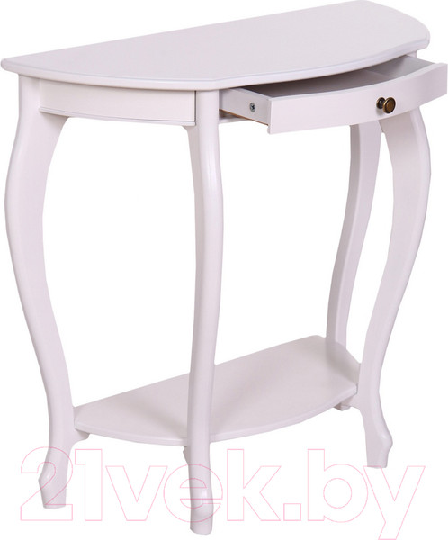 Изображение товара Консольный столик Мебелик Элегант (молочный дуб)