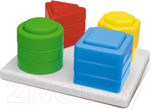 Изображение товара Развивающая игрушка Stellar Чудо-пирамидка Логика / 01327