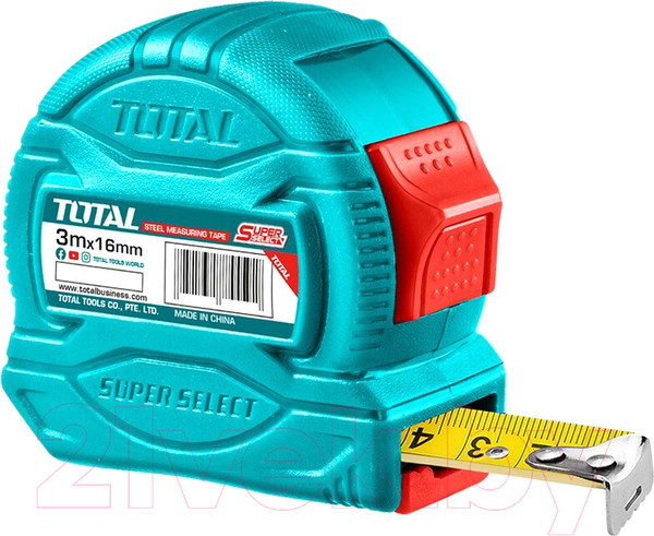 Изображение товара Рулетка TOTAL TMT34316M