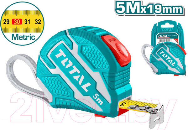 Изображение товара Рулетка TOTAL TMT126251M