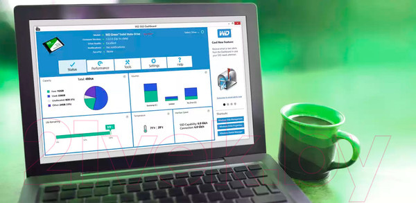 Изображение товара SSD диск Western Digital 240GB Green (WDS240G3G0A)
