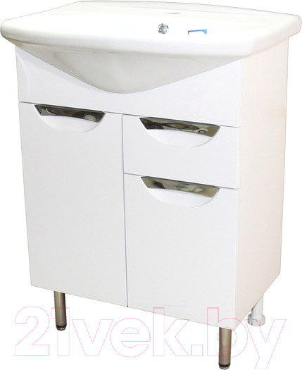 Изображение товара Тумба с умывальником СанитаМебель Камелия-65 Д3 + Новая Грань