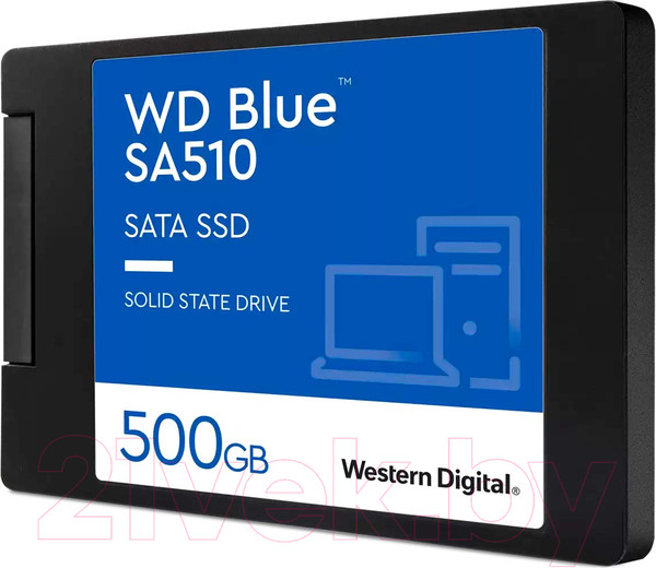 Изображение товара SSD диск Western Digital Blue 500GB (WDS500G3B0A)