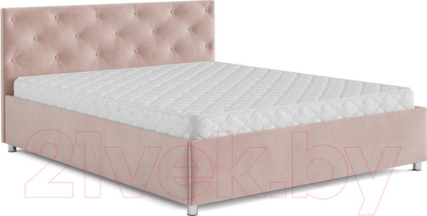 Изображение товара Двуспальная кровать Mebel-Ars Классик 160 (кордрой бежевый)