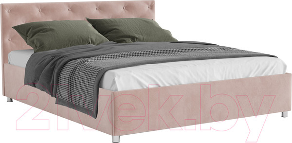 Изображение товара Двуспальная кровать Mebel-Ars Классик 160 (кордрой бежевый)