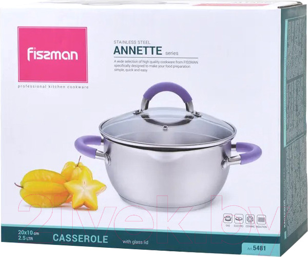 Изображение товара Кастрюля Fissman Annette 5481