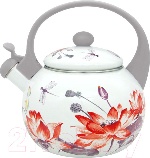 Изображение товара Чайник со свистком Appetite Lotus FT7-LT