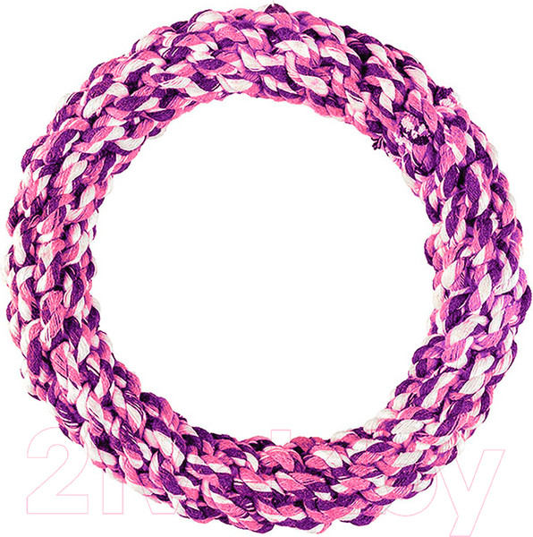 Изображение товара Игрушка для собак Duvo Plus Кольцо / 4705101/pink (розовый)
