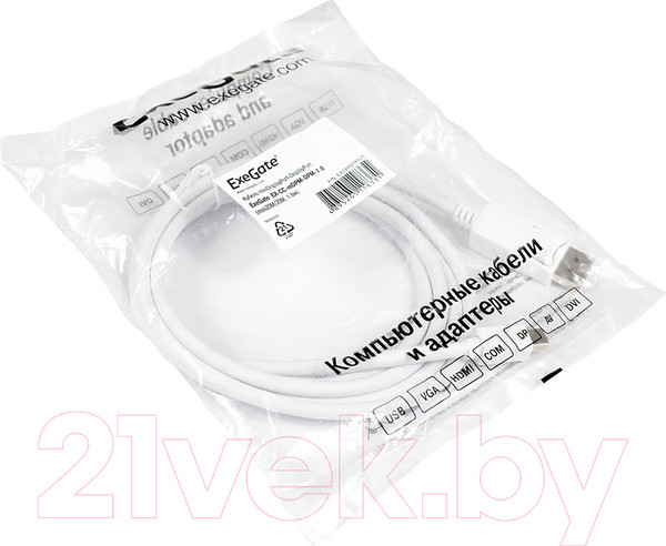 Изображение товара Кабель ExeGate EX-CC-mDPM-DPM-1.8