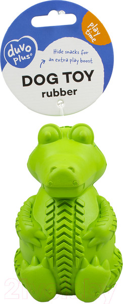 Изображение товара Игрушка для животных Duvo Plus Крокодил / 12561/DV (зеленый)