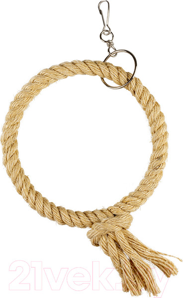 Изображение товара Качели для клетки Duvo Plus Сизалевое кольцо / 13560/DV