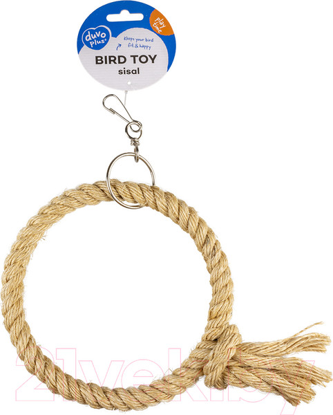 Изображение товара Качели для клетки Duvo Plus Сизалевое кольцо / 13560/DV