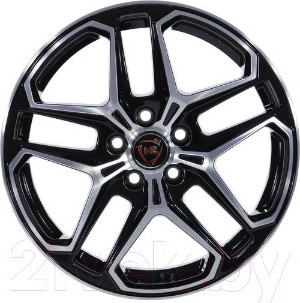 Изображение товара Литой диск NZ R-04 16x6.5" 5x114.3мм DIA 67.1мм ET 45мм BKF