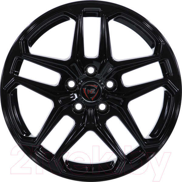 Изображение товара Литой диск NZ R-04 16x6.5" 5x114.3мм DIA 67.1мм ET 45мм Black