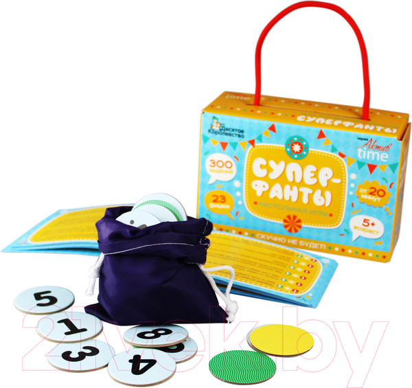 Изображение товара Настольная игра Десятое королевство Супер фанты 300 заданий / 03610