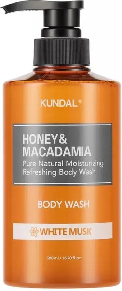 Изображение товара Гель для душа Kundal Honey & Macadamia Body Wash White Musk (500мл)