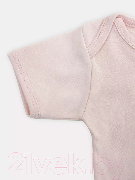 Изображение товара Боди для малышей Rant Hugs And Kisses / 6272/3-68 (Soft Pink, р.68)