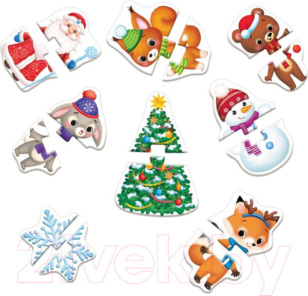 Изображение товара Развивающий игровой набор Буква-ленд Волшебство под Новый Год / 7789439