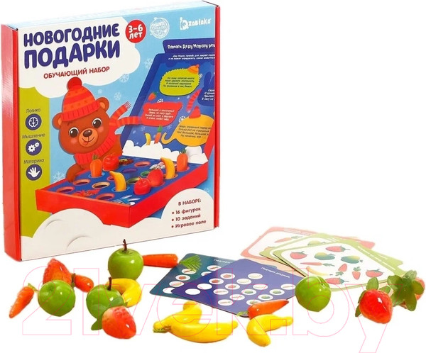 Изображение товара Развивающий игровой набор Zabiaka Новогодние подарки / 4949334