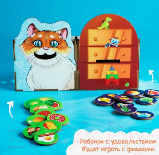 Изображение товара Сортер Лесная мастерская Сытый котик / 5378479