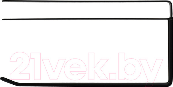 Изображение товара Держатель для бумажных полотенец в ванную Marmiton 17609 (черный)