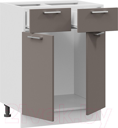 Изображение товара Шкаф-стол кухонный ТриЯ Габриэлла 1Н6Я1 (белый/муссон)