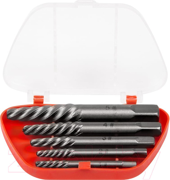 Изображение товара Набор экстракторов Kranz Для шурупов №1 / KR-12-6701