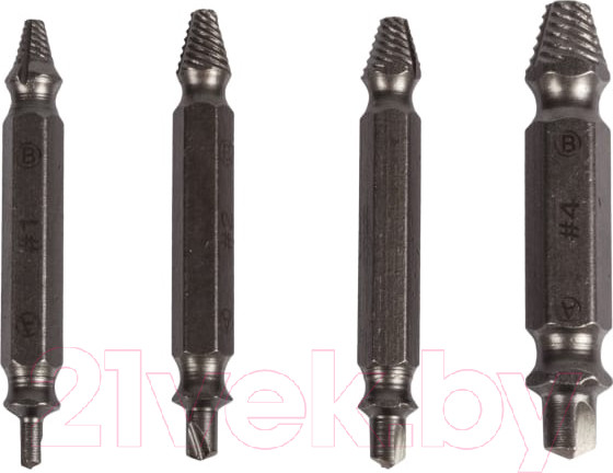 Изображение товара Набор экстракторов Kranz Для шурупов Профи KR-12-6703