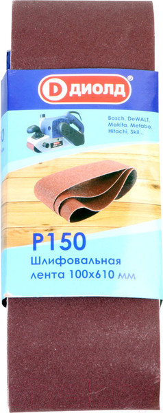 Изображение товара Набор шлифлент Диолд 90046012 (3шт)