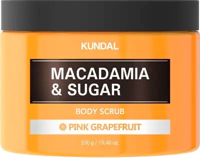 Изображение товара Скраб для тела Kundal Macadamia & Sugar Body Scrub Pink Grapefruit (550г)