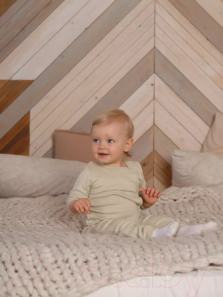 Изображение товара Распашонка Rant Hugs And Kisses / 5372/2-74 (Light Green, р.74)