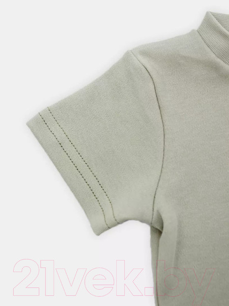 Изображение товара Футболка для малышей Rant Hugs And Kisses / 4672/2-68 (Light Green, р.68)