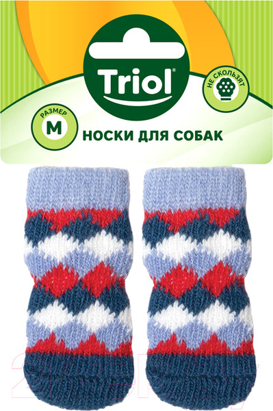Изображение товара Носки для животных Triol Ромбы / 12231044 (M)