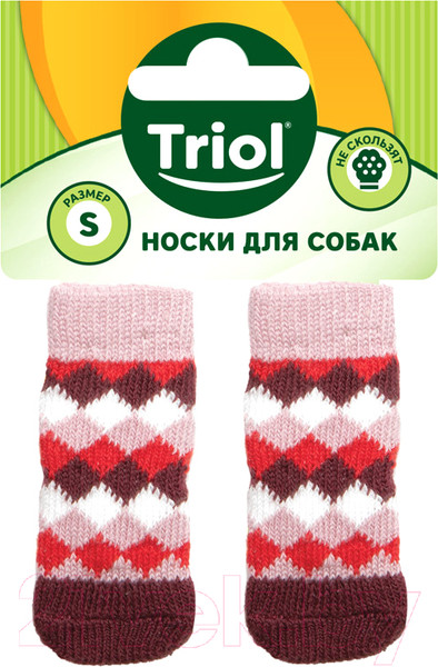 Изображение товара Носки для животных Triol Ромбы / 12231043 (S)