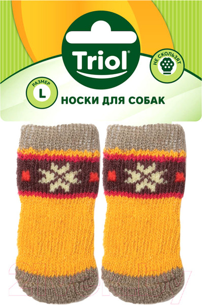 Изображение товара Носки для животных Triol Снежинка / 12231041 (L)