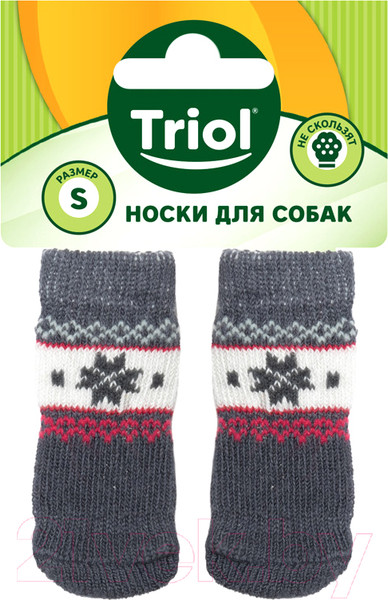 Изображение товара Носки для животных Triol Снежинка / 12231039 (S)