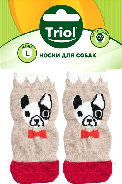 Изображение товара Носки для животных Triol Собачка / 12231049 (L)