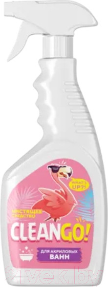 Изображение товара Чистящее средство для ванной комнаты Clean Go Для акриловых ванн и душевых кабин (500мл)