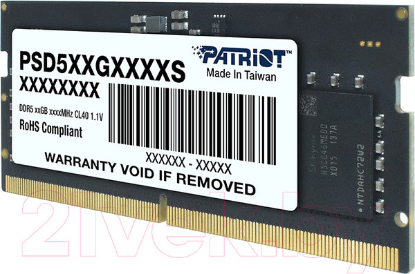 Изображение товара Оперативная память DDR5 Patriot PSD516G560081S