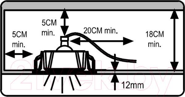 Изображение товара Точечный светильник Novotech Yeso 370484