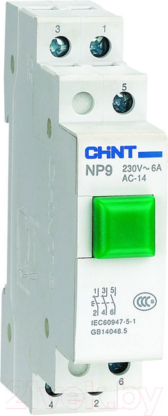 Изображение товара Кнопка на DIN-рейку Chint 584052
