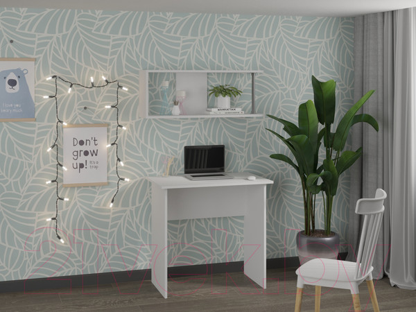 Изображение товара Письменный стол Премиум Вита (белый)