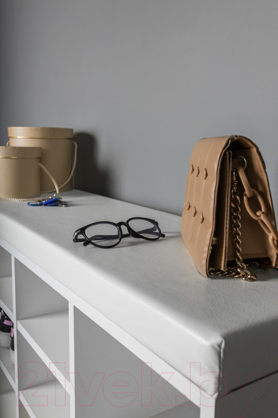 Изображение товара Тумба в прихожую Премиум София-5 (белый текстурный)