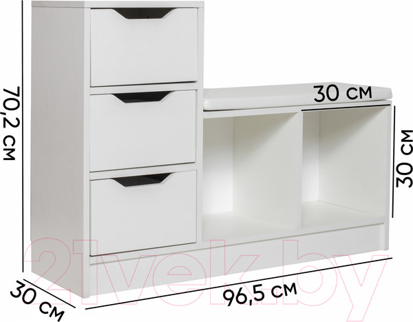 Изображение товара Тумба в прихожую Премиум София-6 (дуб сонома)