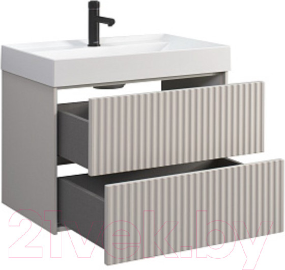 Изображение товара Тумба под умывальник Belux Сиртаки НП 70-02 (180, светлый миндаль матовый)