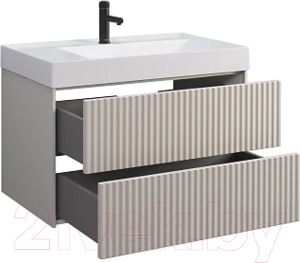 Изображение товара Тумба под умывальник Belux Сиртаки НП 85-02 (180, светлый миндаль матовый)