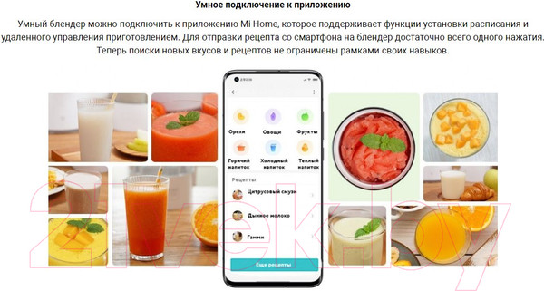 Изображение товара Блендер стационарный Xiaomi MPBJ001ACM-1A / BHR5960EU